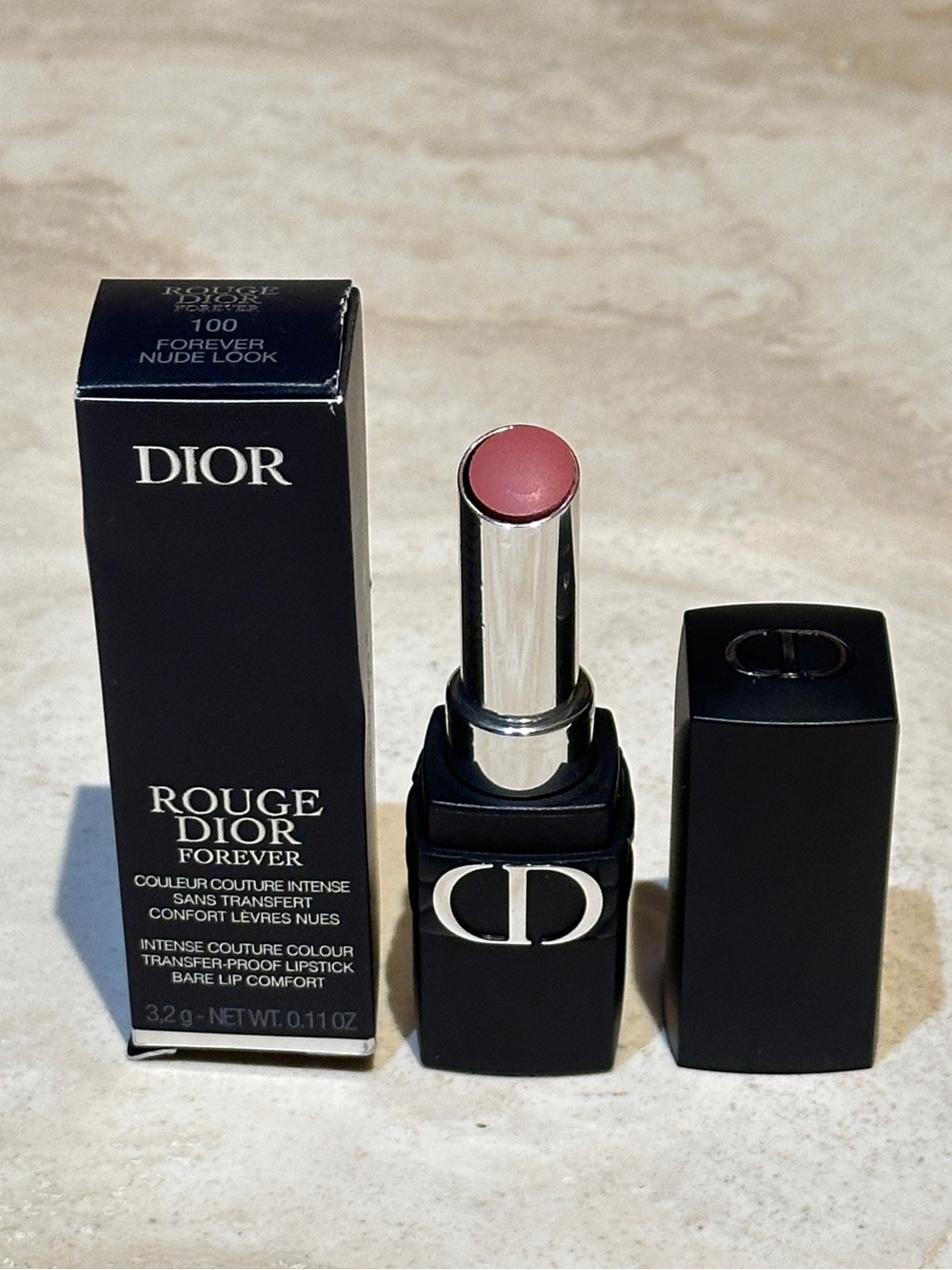 Dior Rouge Forever - 100 Forever Nude Look